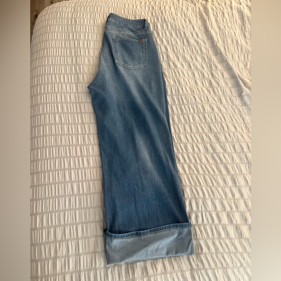 HALARA Flex High waist cuffed wide leg jeans - Picture 2 of 8